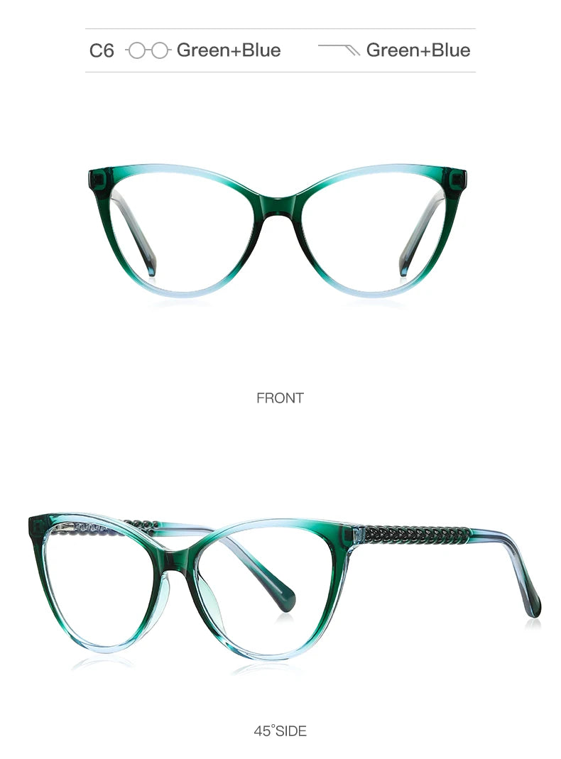 Stylish Square Prescription Glasses for Women | Adaptive Lenses