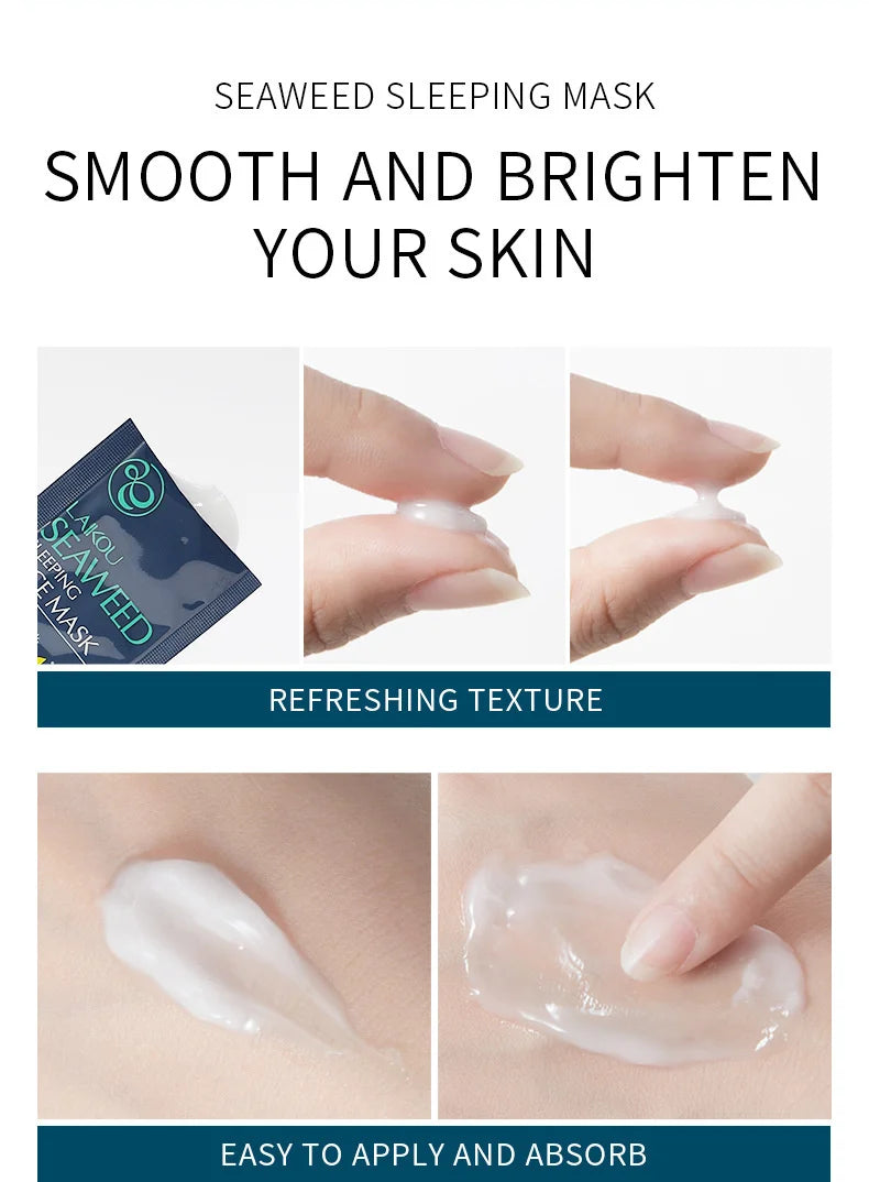 7pcs Moisturizing Facial Mask Set | Hydrating Night Masks