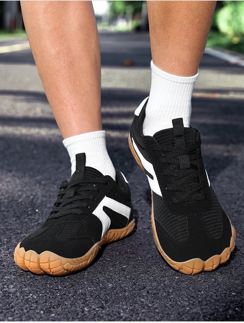 Wide Toe Barefoot Shoes Summer New Mens Womens Zero Drop Minimalist Sneakers Retro Outdoor Non Slip Walking Shoes Casual Sneaker