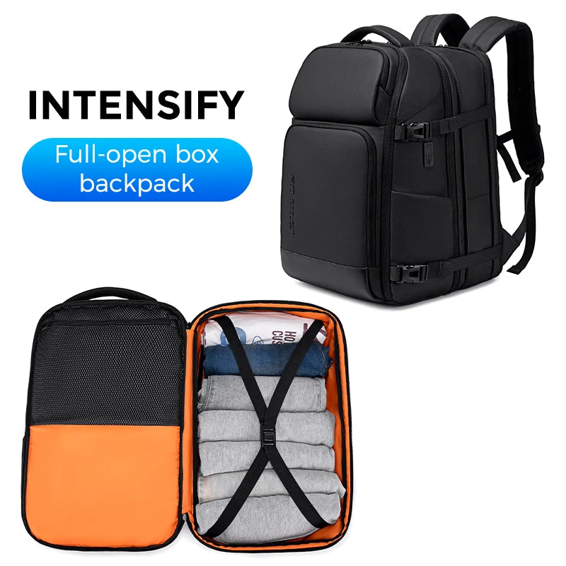 Mochila multicapa para hombre | Versátil para viajes y negocios