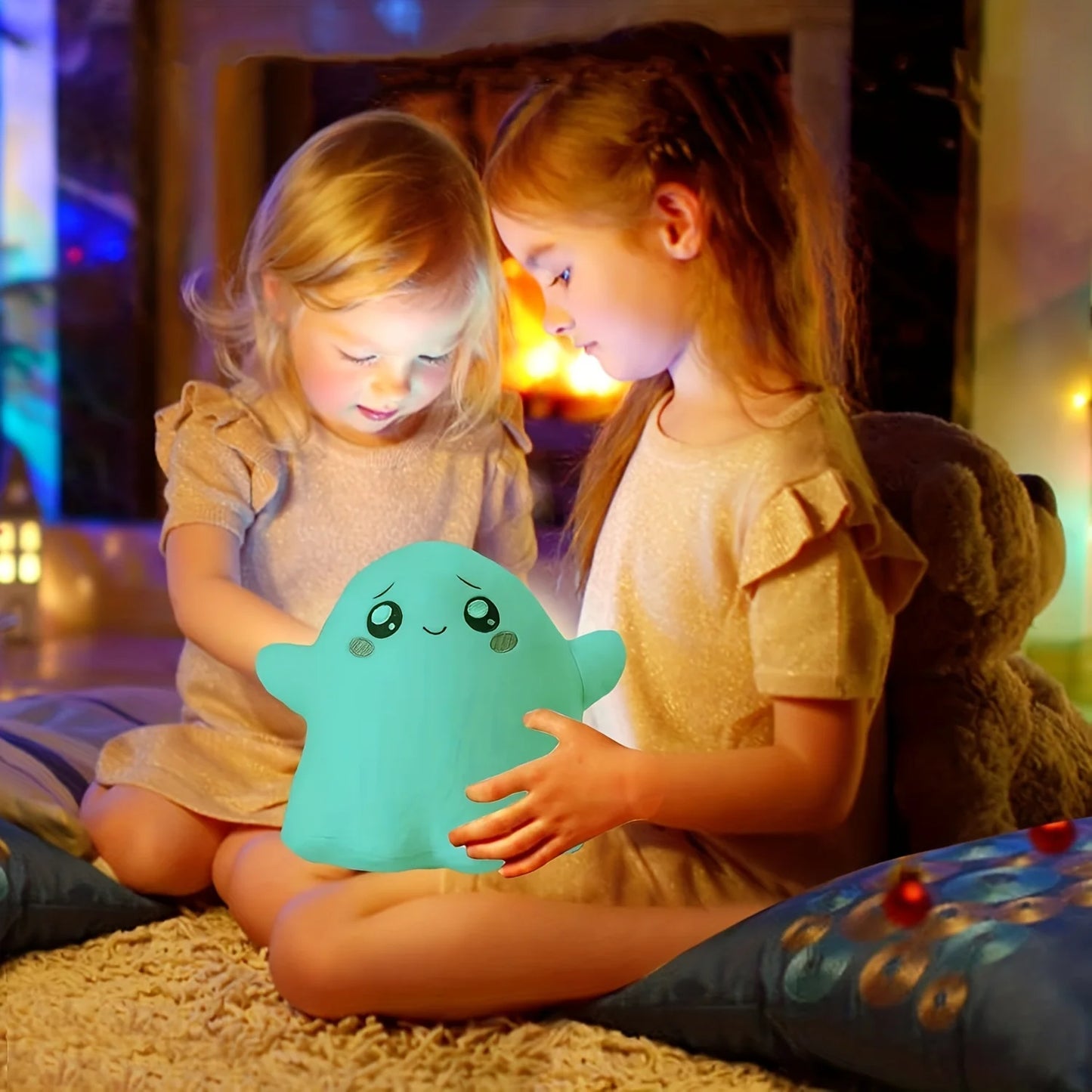 Ghost Doll Glow in The Dark Plush Toy | Super Soft Halloween Gift