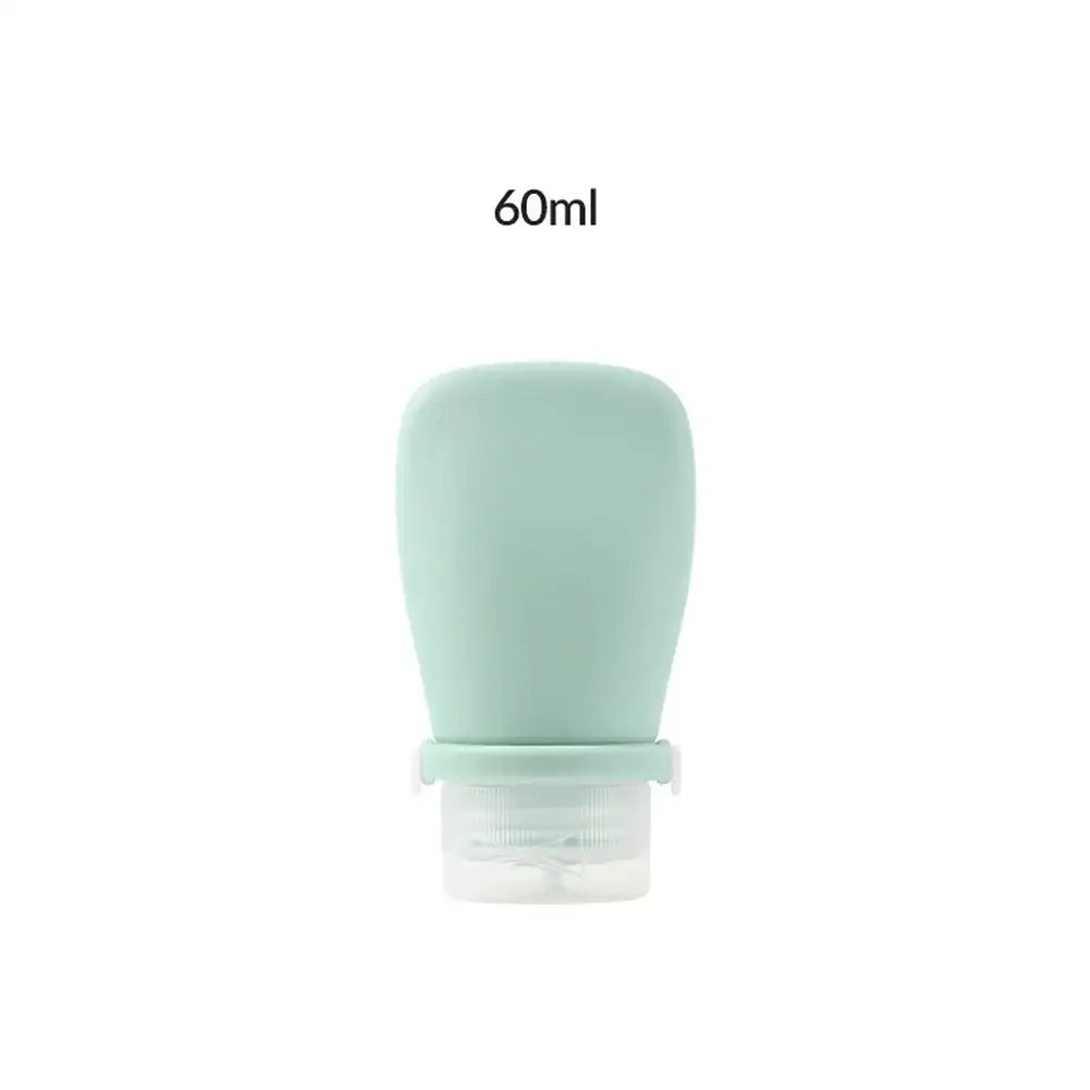 Silicone Travel Bottle Set | Leakproof Refillable Cosmetic Containers