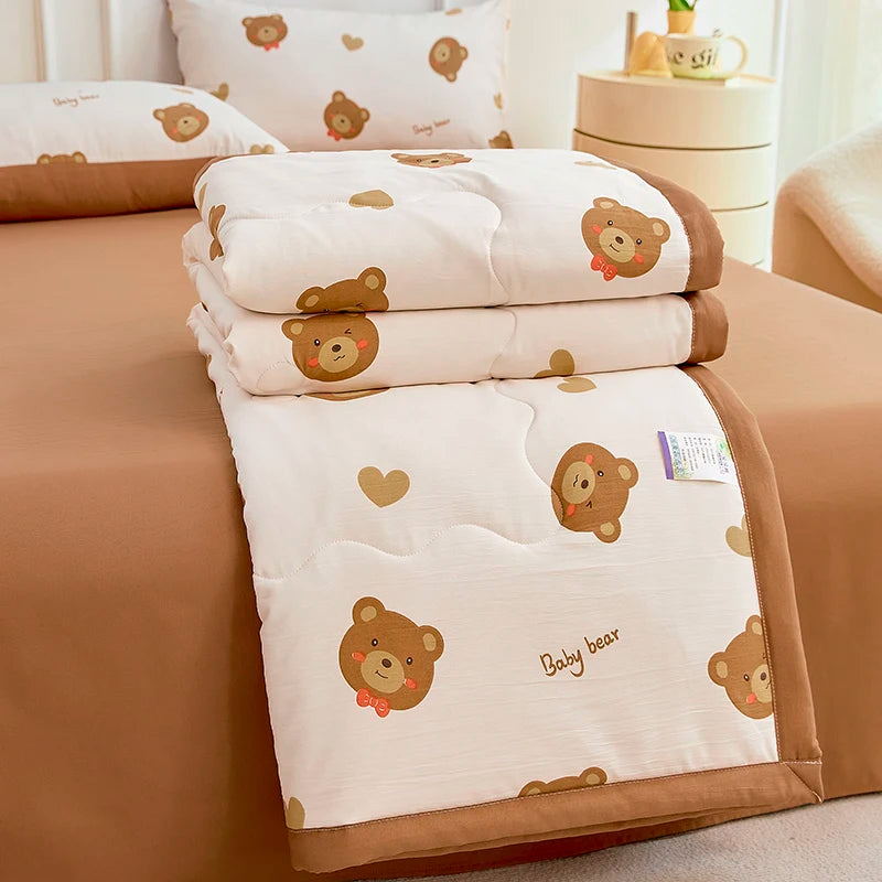 Summer Thin Duvet | Soft Printed Comforter for All Sizes