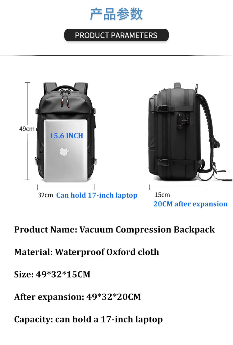 Versatile 17 Inch Laptop Backpack | Business & Outdoor Use