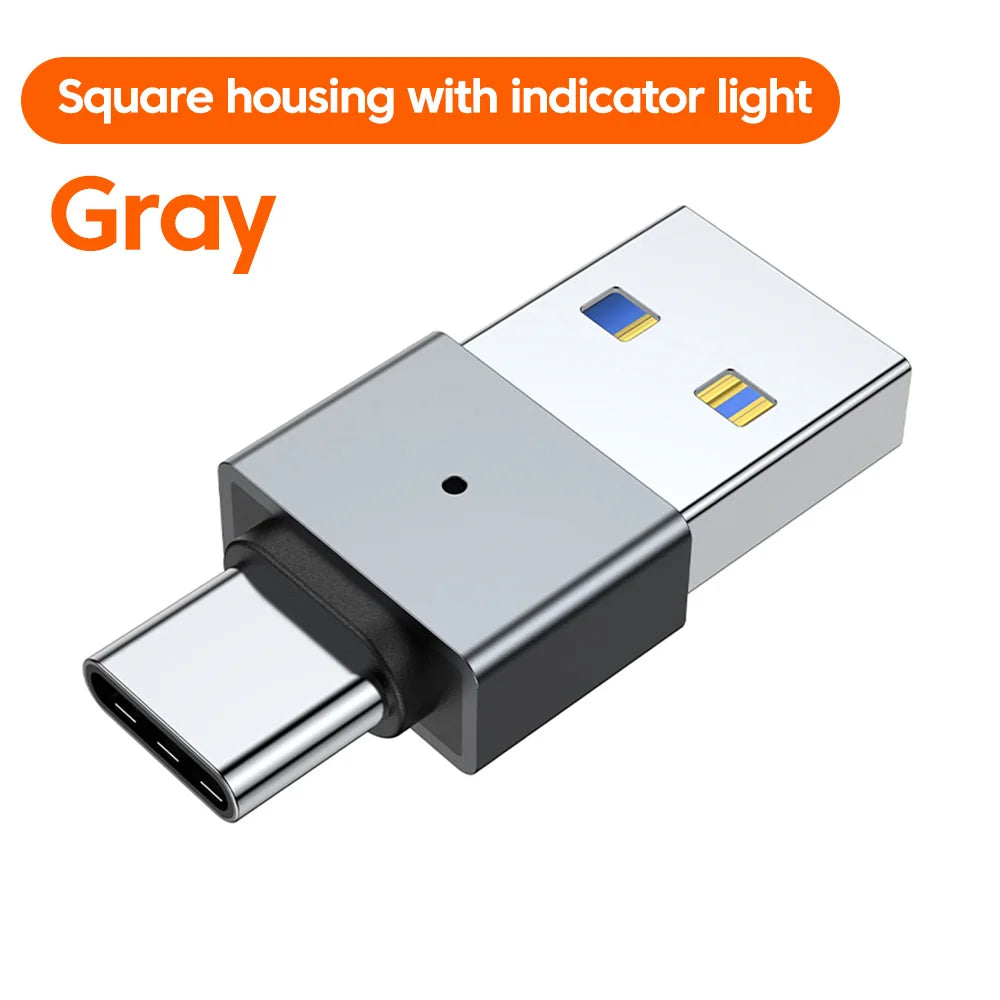 USB 3.0 Male to Type-C Adapter | Fast Charging & Data Transfer