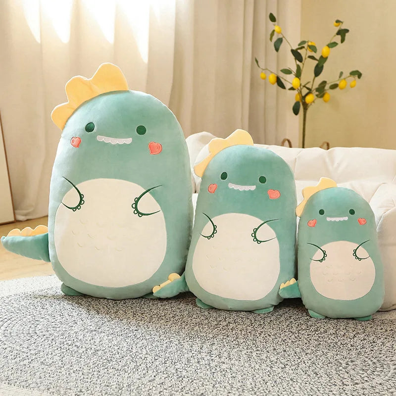Kawaii Animal Plush Toy | Soft Dinosaur & Shiba Inu Pillows