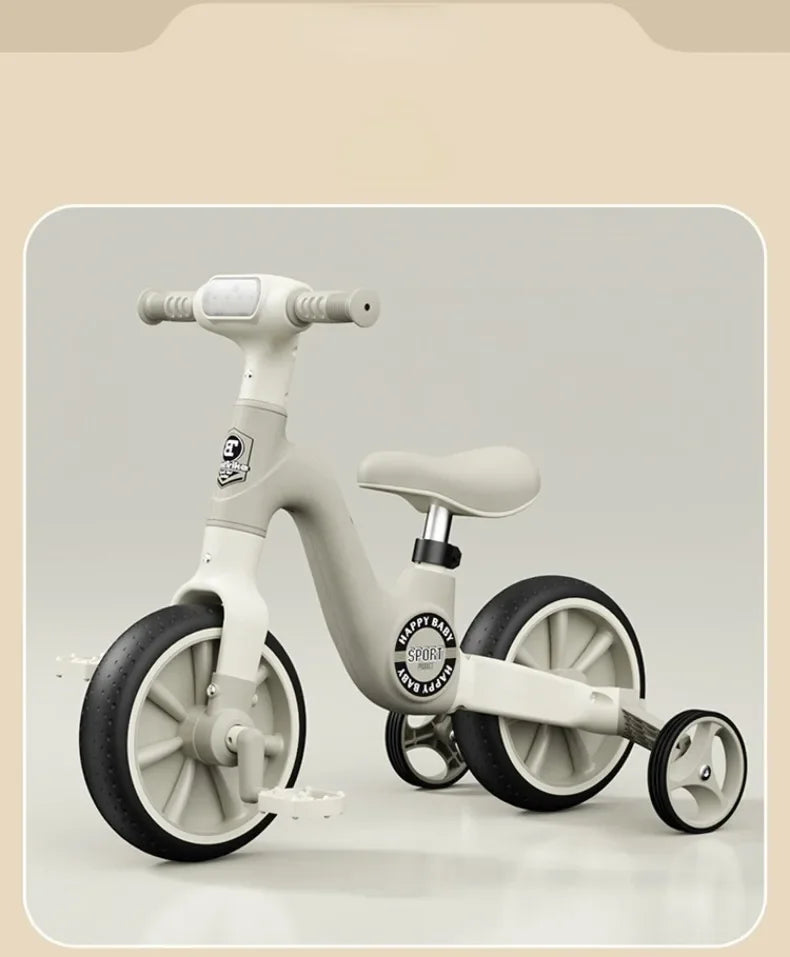 2-in-1 Children's Balance Bike with Music & Lighting | Fun Baby Walker