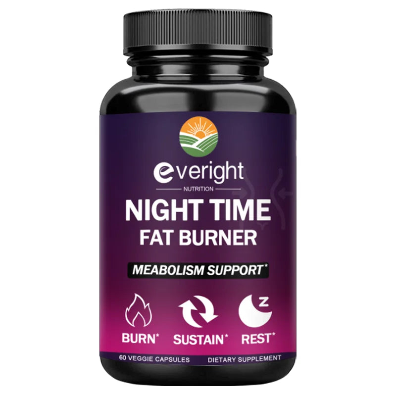 Nighttime Fat Burner for Weight Loss | Boosts Metabolism & Sleep