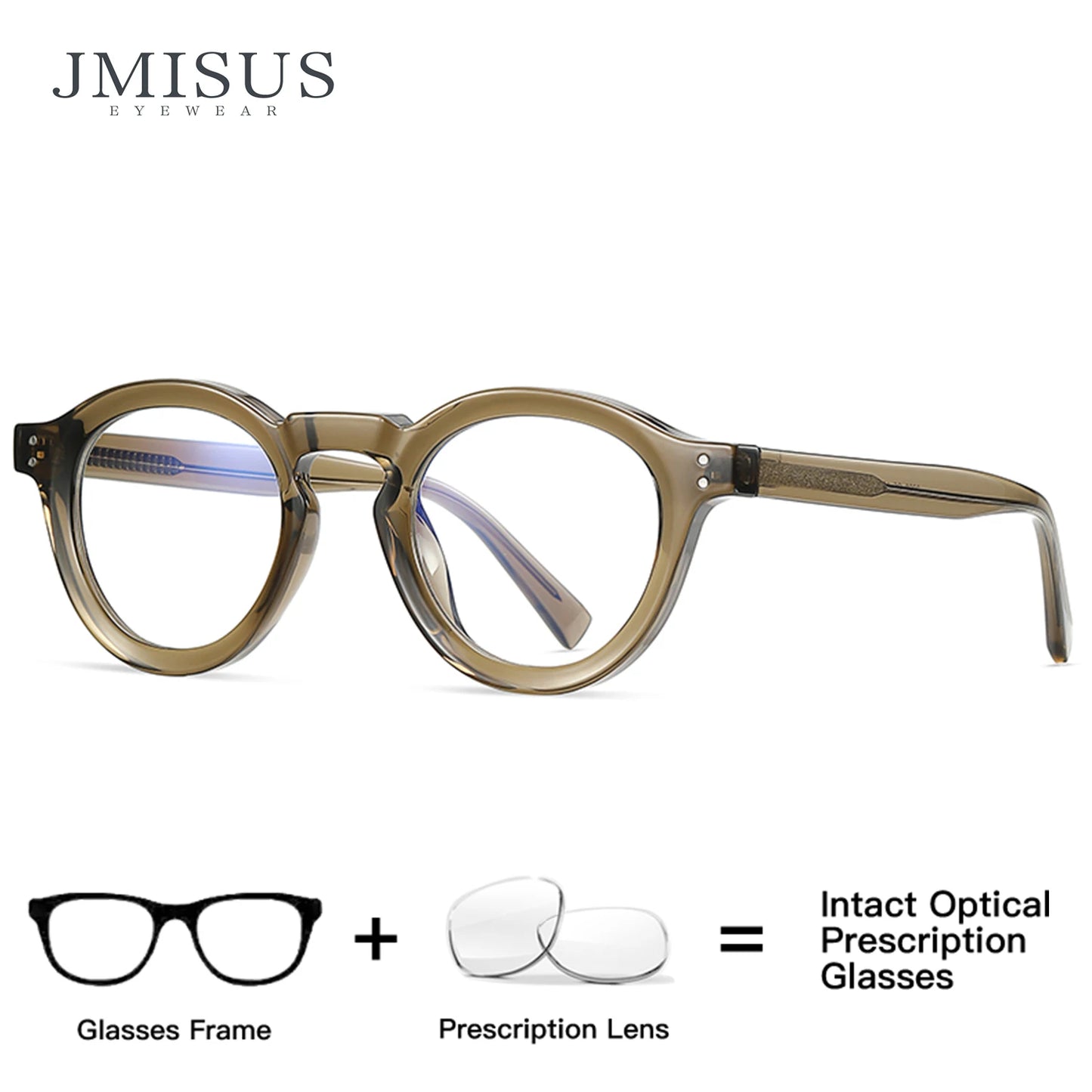 Classic Round Prescription Glasses | Stylish Unisex Optical Eyewear