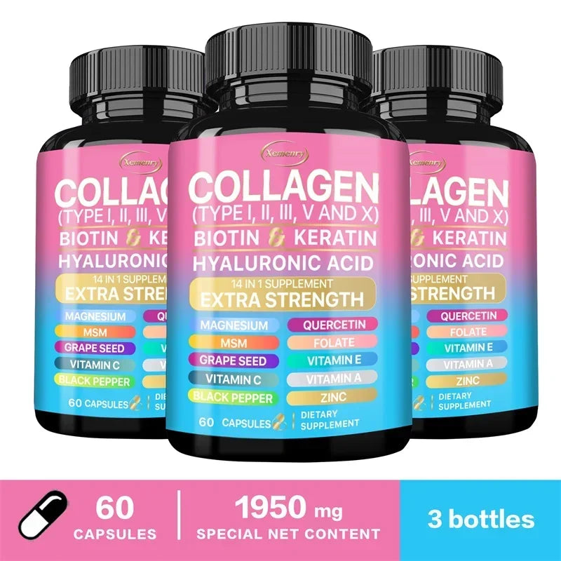 Collagen Supplement - Vital Support for Skin, Hair, and Nails