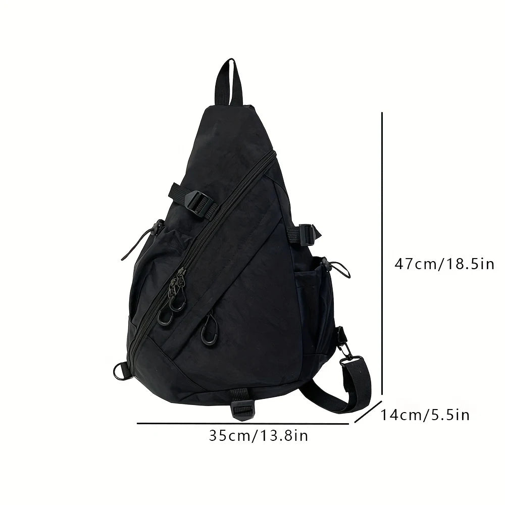 Large Capacity Chest Bag, Sports Shoulder Bag, Cycling Bag, Workwear Bag, New Functional and Versatile Crossbody Bag
