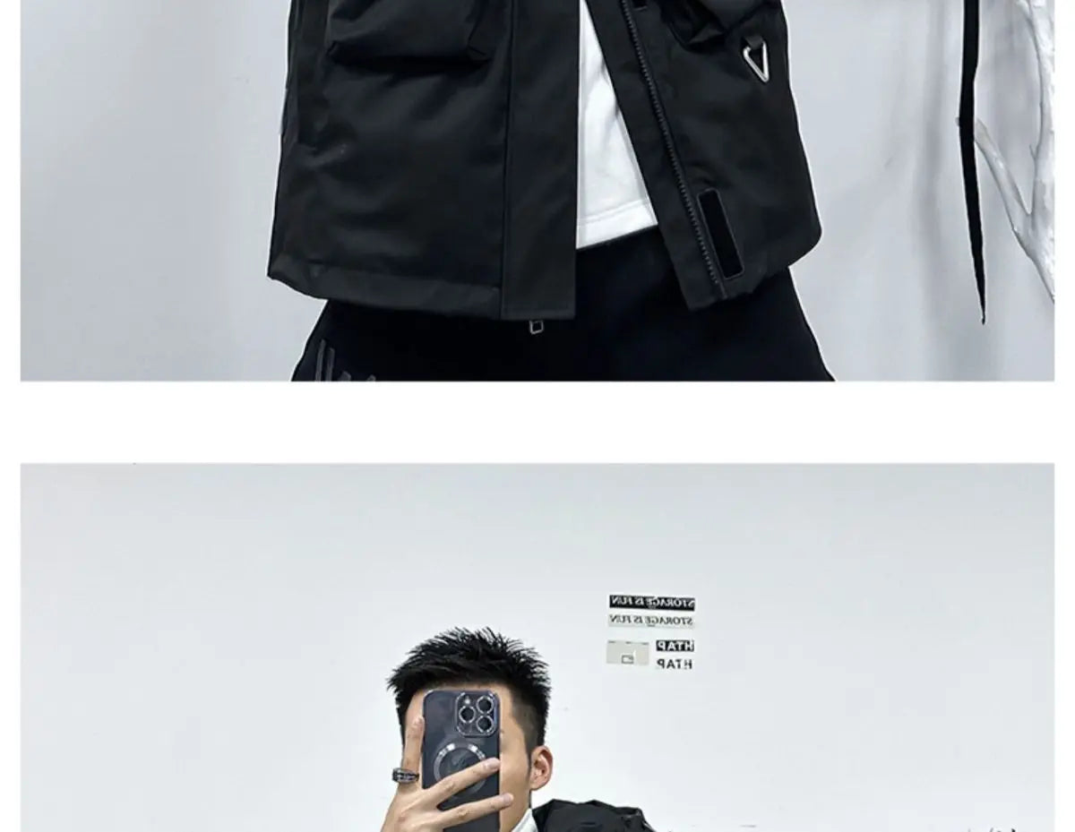 Men's Casual Hooded Parka | Warm Multi-Pocket Winter Jacket