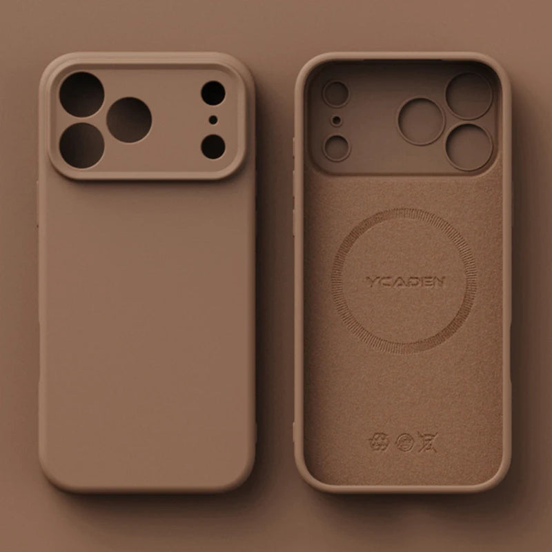 Silicone Magnetic Phone Case for iPhone | Shockproof & Sleek