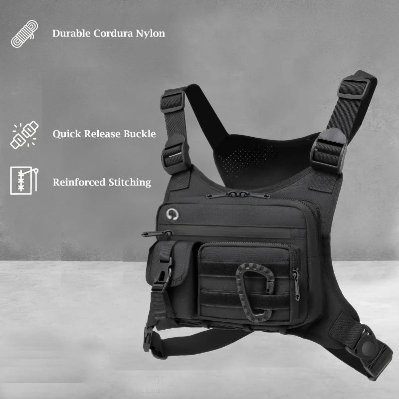 Unisex Tactical Outdoor Chest Bag | Perfect for Sports & Workouts
