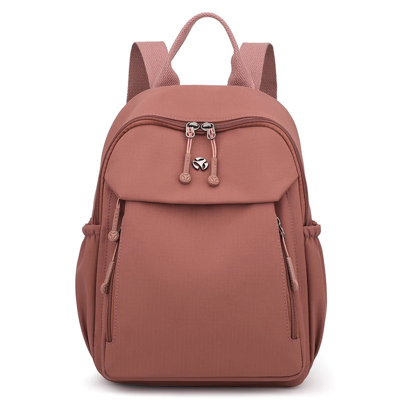Durable Waterproof Nylon Backpack for Women | Travel & School