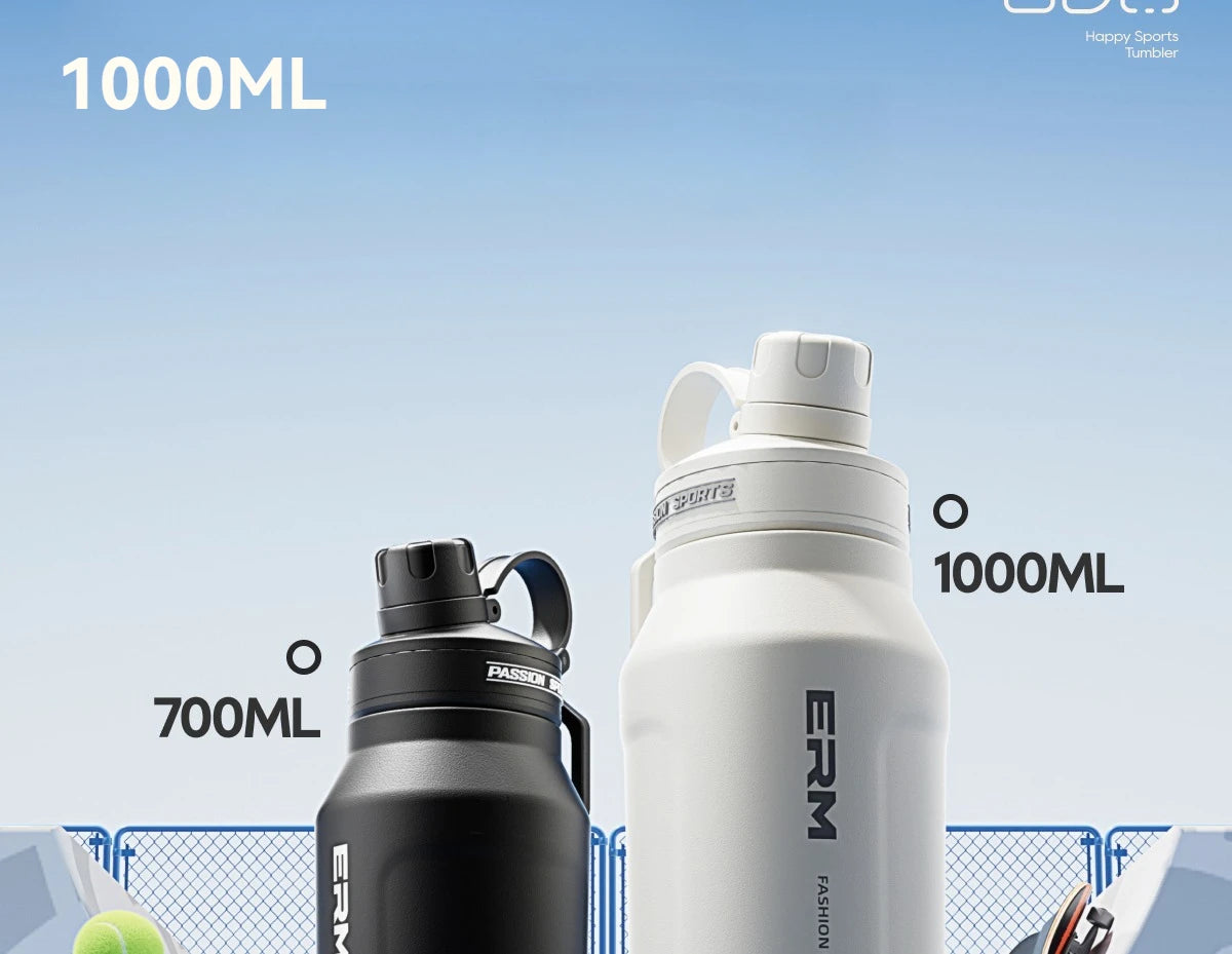 Stainless Steel Insulated Water Bottle | Fitness & Outdoor Hydration