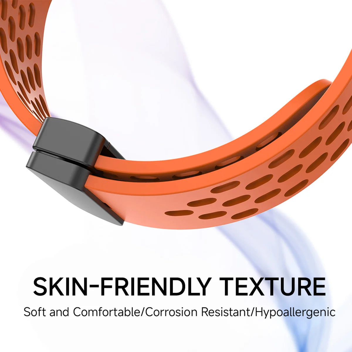 Breathable Sports Silicone Strap for Galaxy Watch | Magnetic Clasp