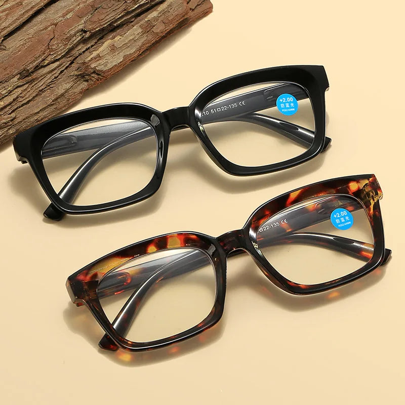 New Reading Glasses Men women Anti Blue Light Presbyopia Eyeglasses Antifatigue Computer Eyewear with +1.5 +2.0 +2.5 +3.0 +3.5