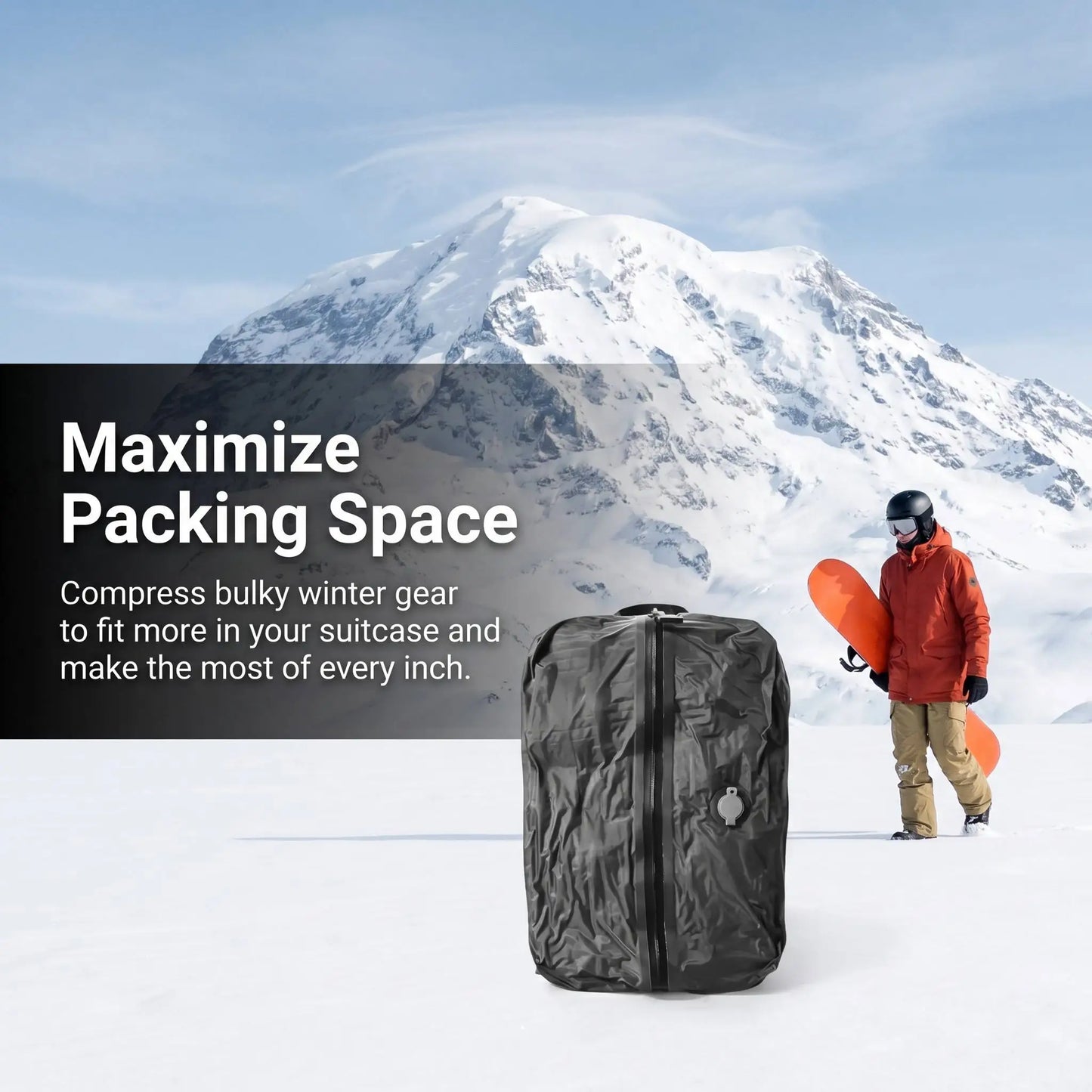 Durable Waterproof Vacuum Storage Bags for Travel & Vacation Packing