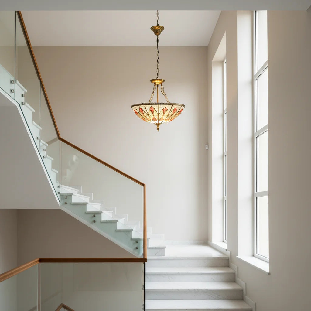 Modern Gold Pendant Light | 3-Light E26 Ceiling Lamp for Dining