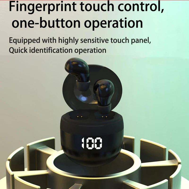Invisible TWS Mini Earbuds | Wireless Bluetooth 5.3 Earphones