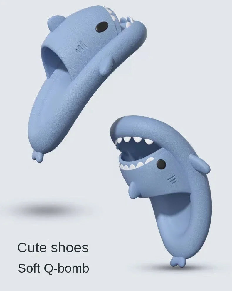Cute Shark Slides | Non-Slip Summer Slippers for Everyone