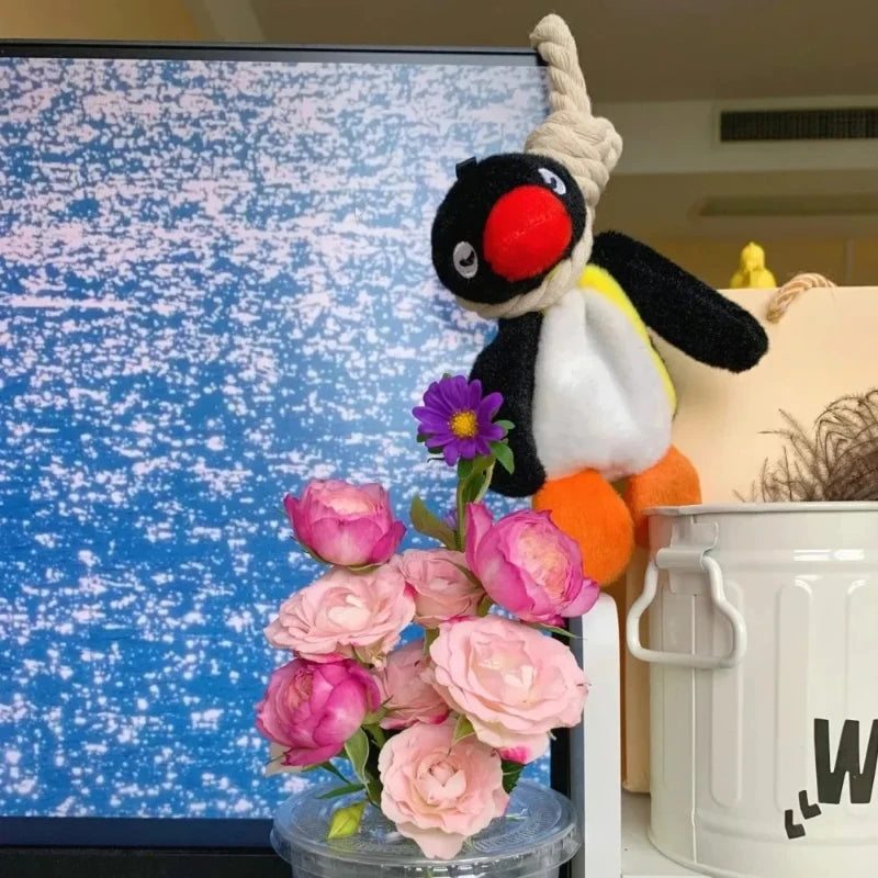 Cute Penguin Plush Keychain | Adorable Bag Charm Accessory