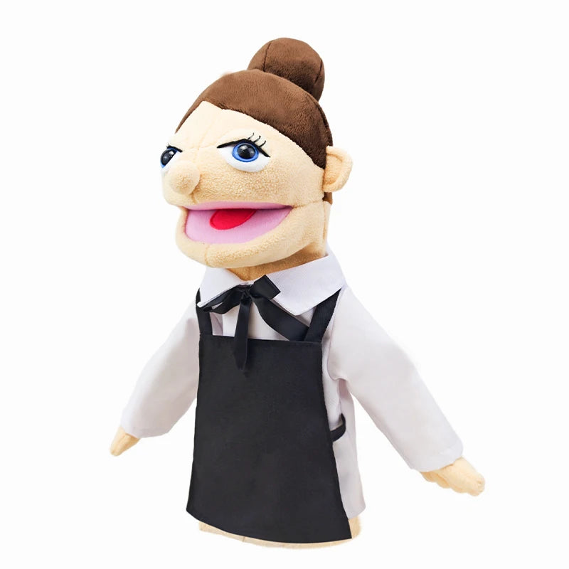 Cartoon Profession Series Plush Hand Puppets | Fun & Engaging Dolls