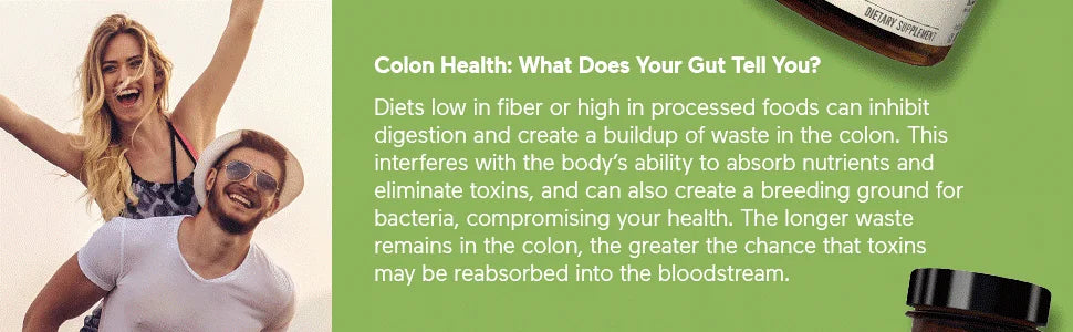 Total Colon Care Fiber Cleanse | Natural Gentle Laxative Blend