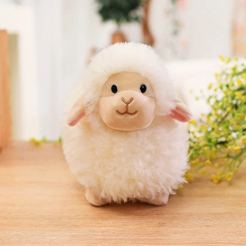 Soft Cotton Candy Plush Sheep Toys | Adorable Stuffed Alpaca Dolls