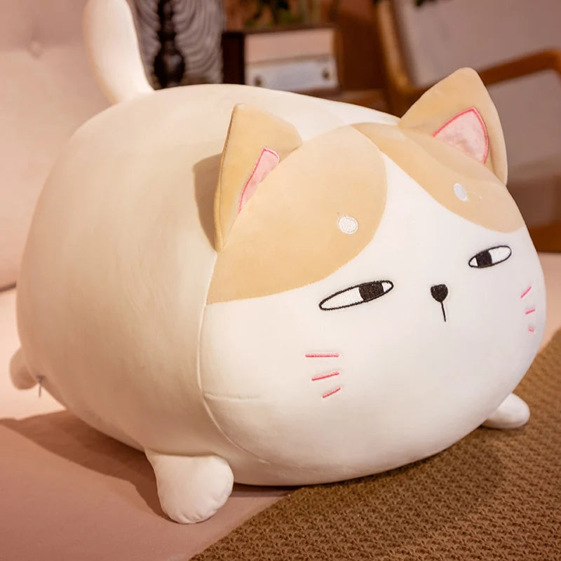 Cute Kawaii Cat Plush Toys | Soft Plush Sleep Pillow Cushion