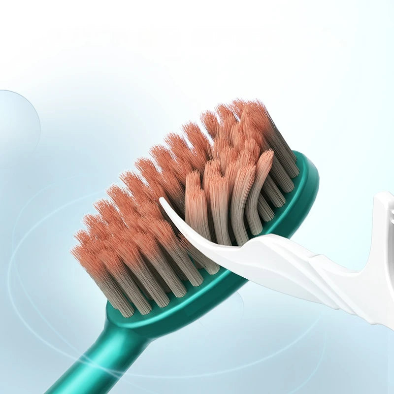 Large Head Wide Toothbrush Set | Deep Cleaning Adult Toothbrushes