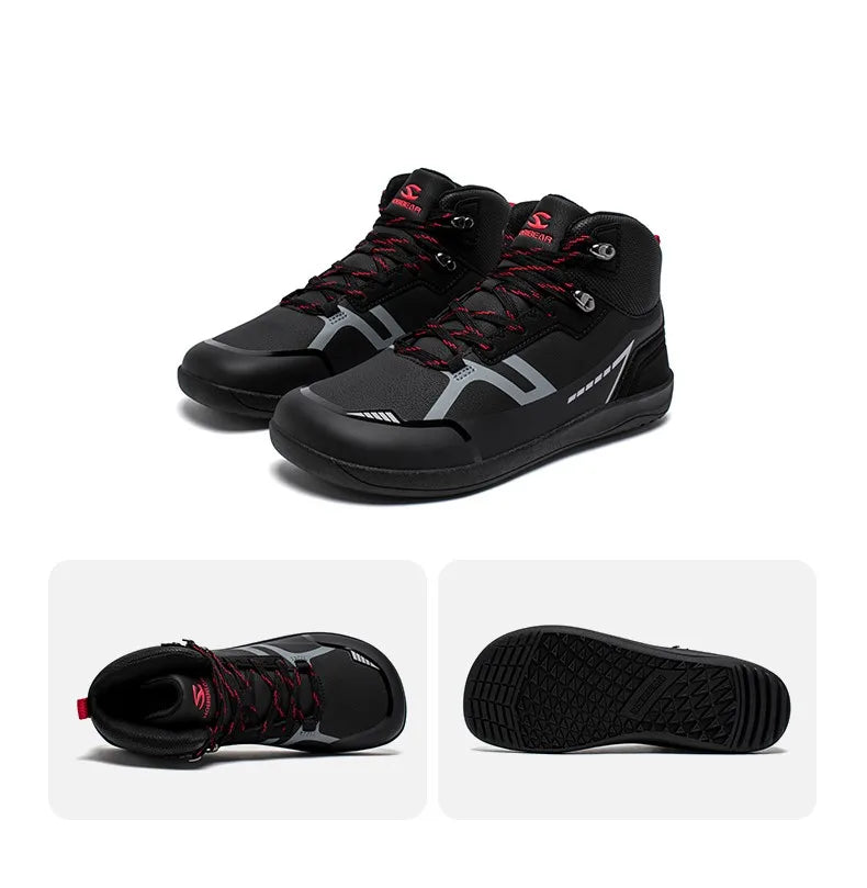 Unisex Mid Top Barefoot Hiking Shoes | Comfortable Trail Boots