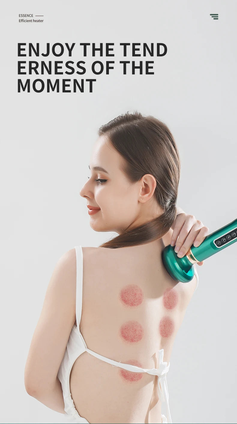 Tricolor Electric Gua Sha Massager | Slimming Infrared Therapy