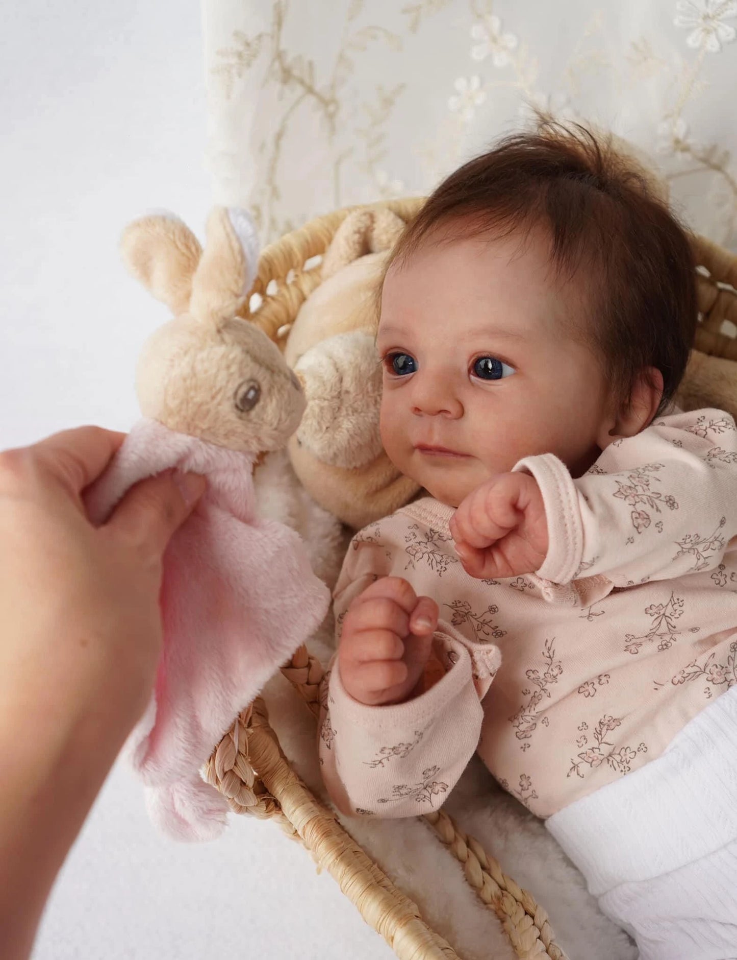 Muñeca Bebé Reborn de 49 CM Pintada a Mano y Realista | Coleccionable de Alta Calidad