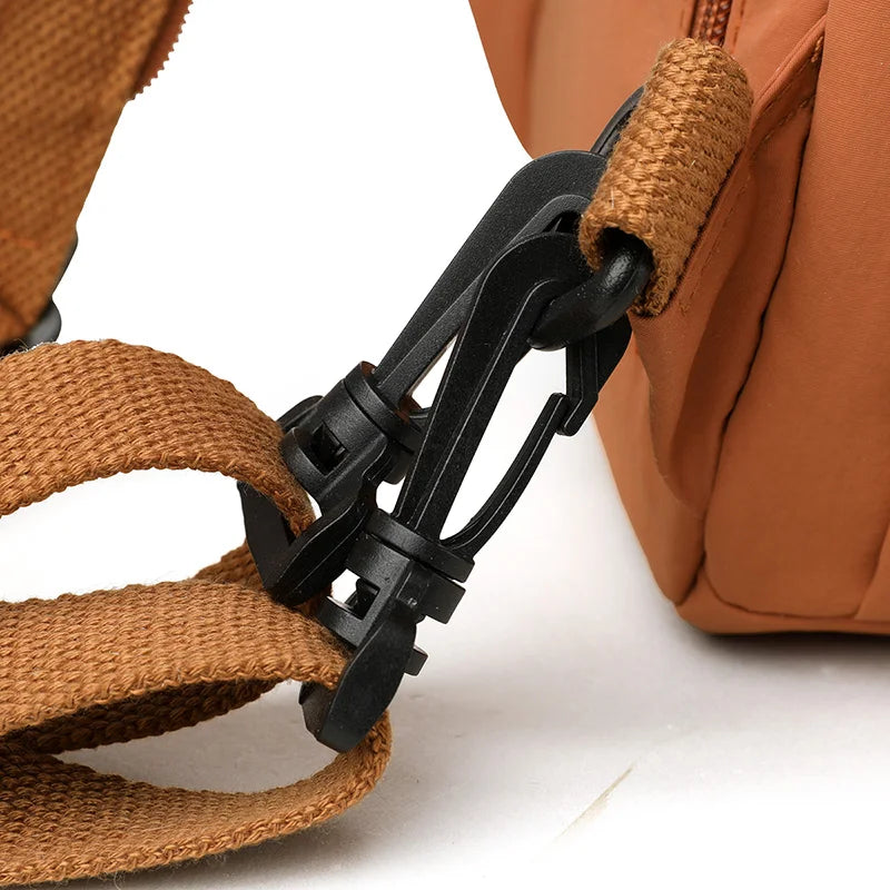 Unisex Lightweight School Backpack | Water-Resistant Nylon Bag