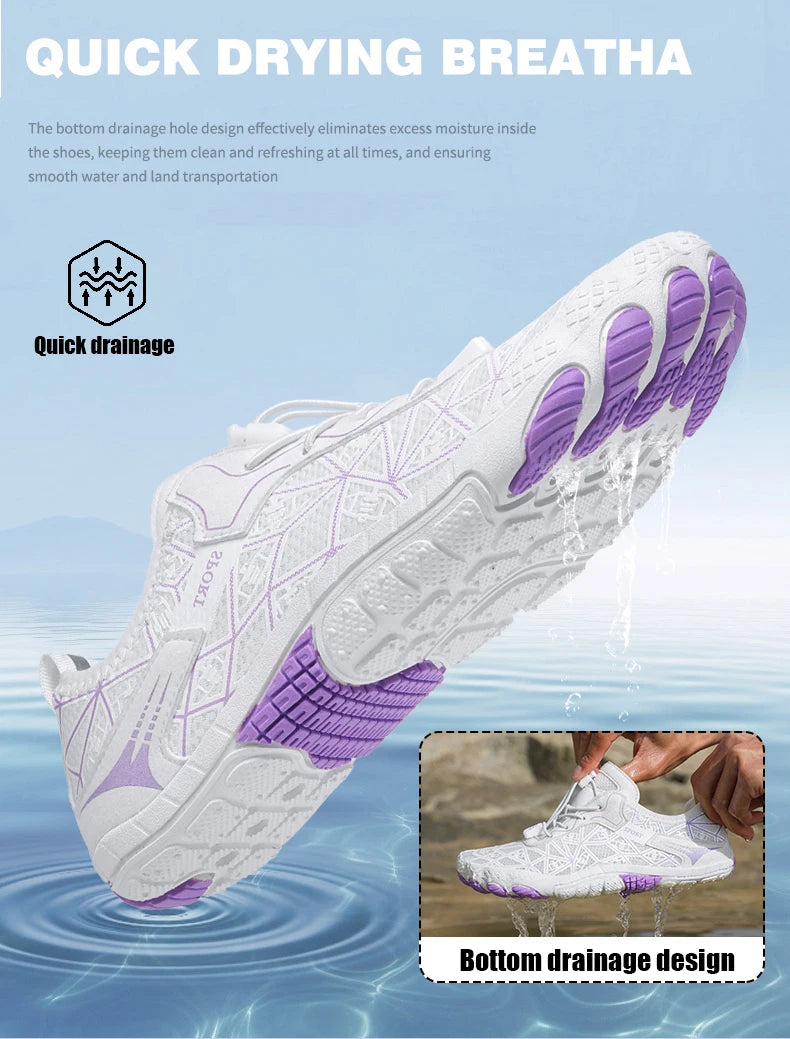 Unisex Quick-Drying Barefoot Wading Shoes | Non-Slip Water Sports