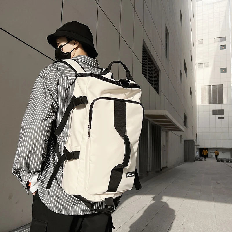 Large Waterproof Travel Shoulder Bag | Durable Versatile Backpack