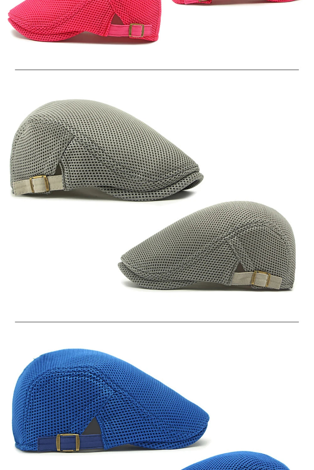 Stylish Unisex Beret Caps | Breathable Sun Hats for Summer