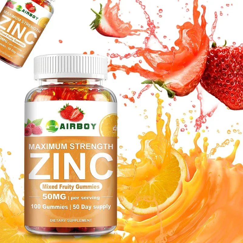 Zinc Gummies for Cognitive Support | Mood and Energy Booster