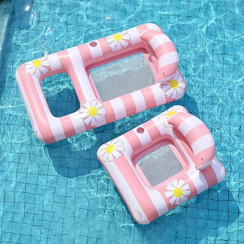 Inflatable Water Hammock Pool Float | Comfortable Beach Lounger