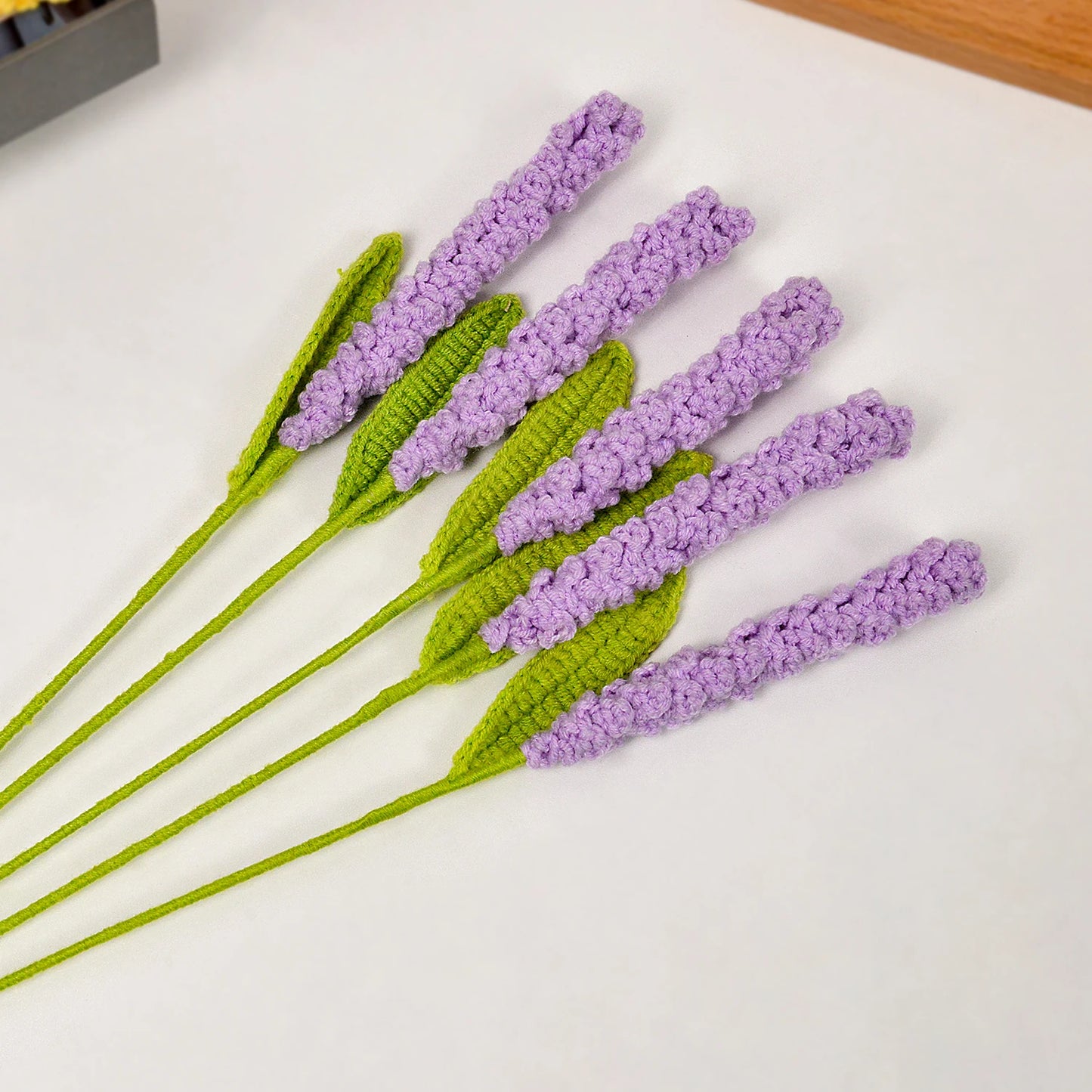 Ramo de Lavanda de Ganchillo Hecho a Mano | Perfecto para Todas las Ocasiones