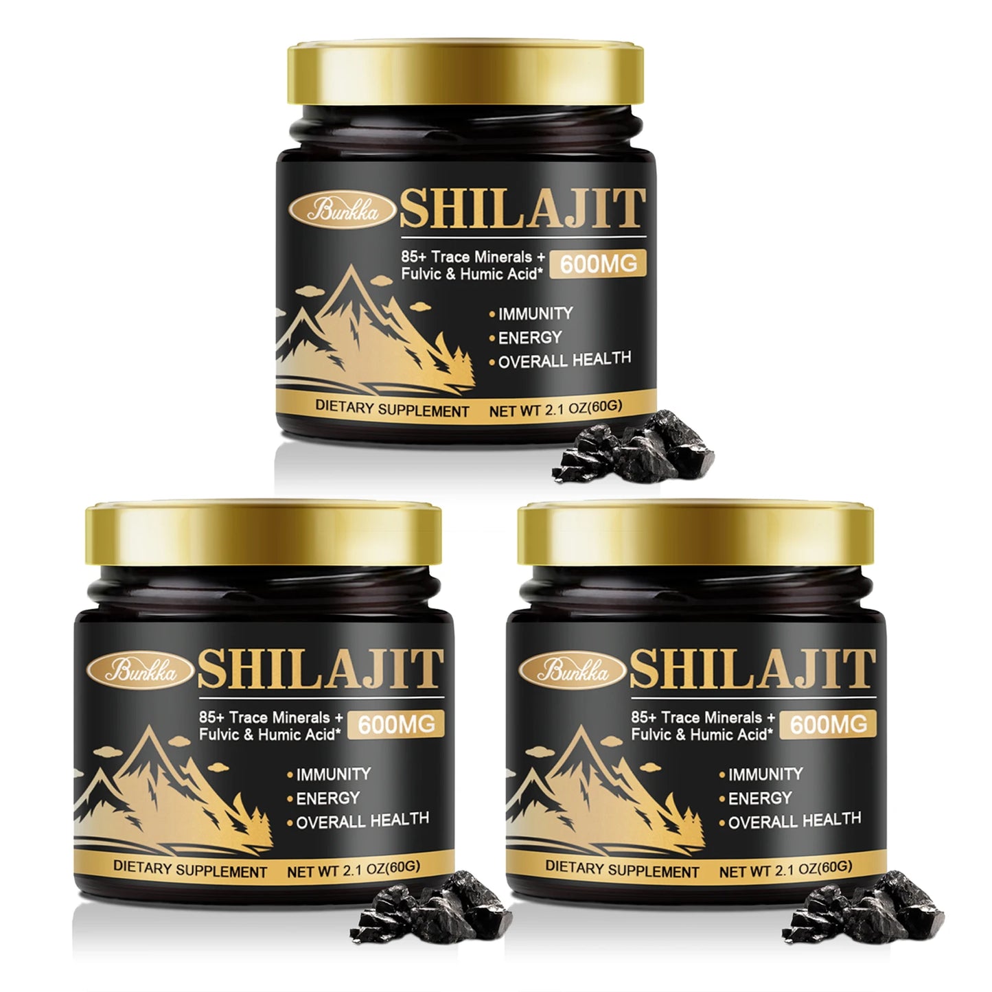 Pure Himalayan Shilajit Resin | Supports Immune & Mood Health