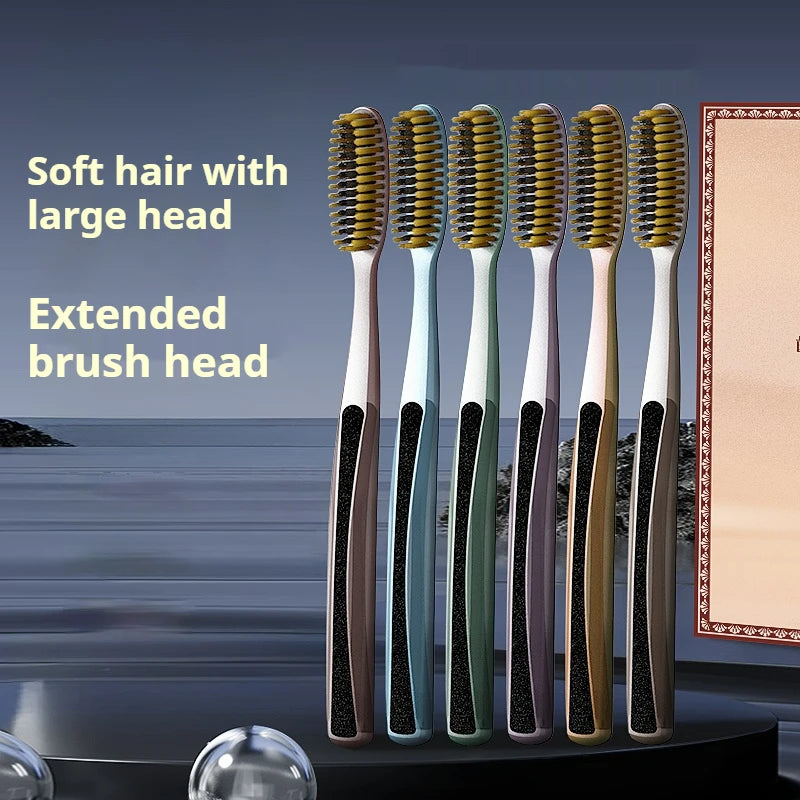 6-Piece Toothbrush Gift Box Set | Essential Family Oral Care