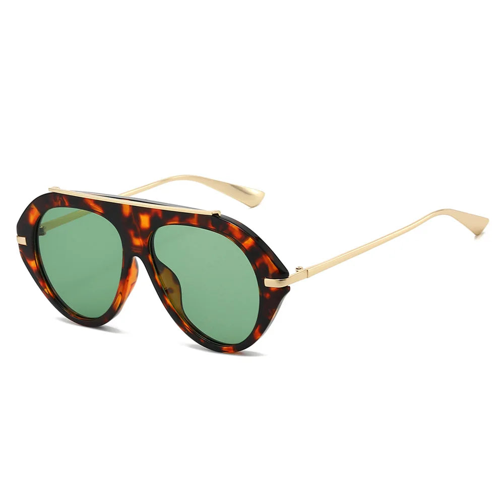 Oversized Retro 70s Pilot Sunglasses | Stylish Vintage Shades
