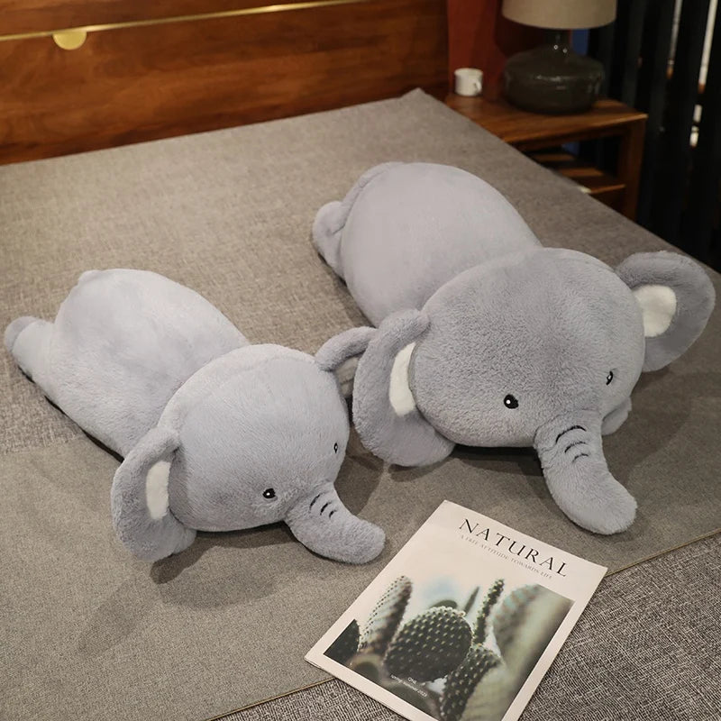 Giant Round Elephant Plush Doll | Cozy Home Decor Gift
