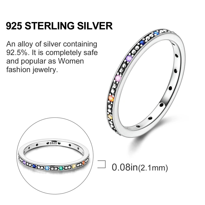 Elegant 925 Sterling Silver Infinite Love Ring | Luxury Wedding Jewelry