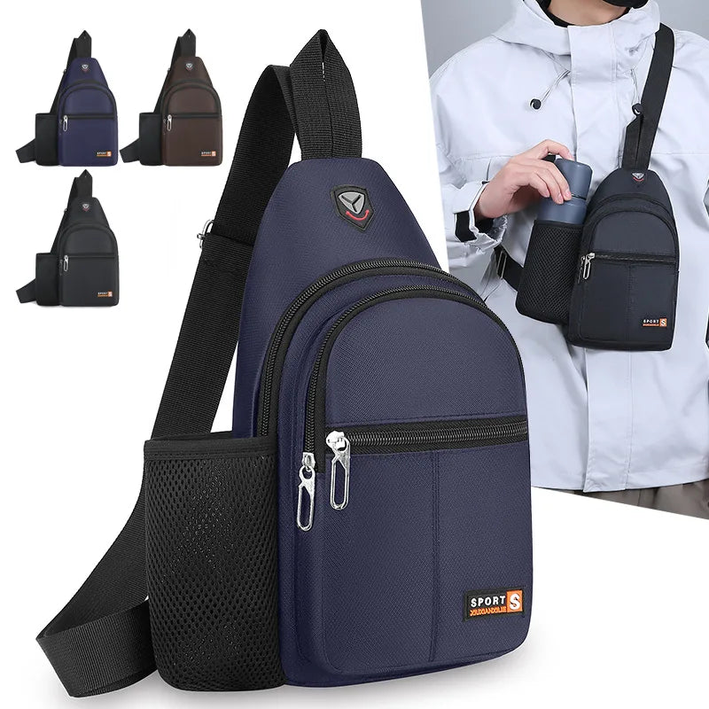 Waterproof Crossbody Bag | Multifunctional Fashionable Chest Bag