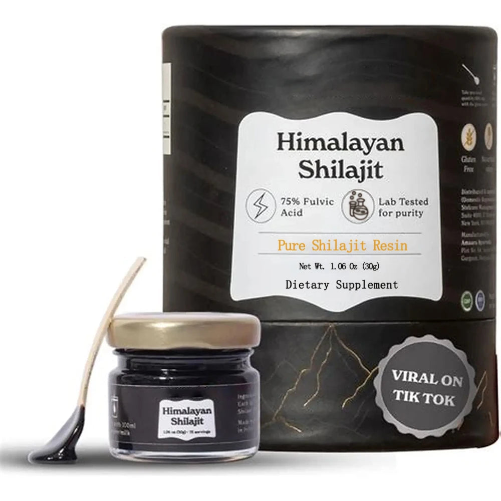 Pure Himalayan Organic Shilajit Resin | Boost Energy & Immunity
