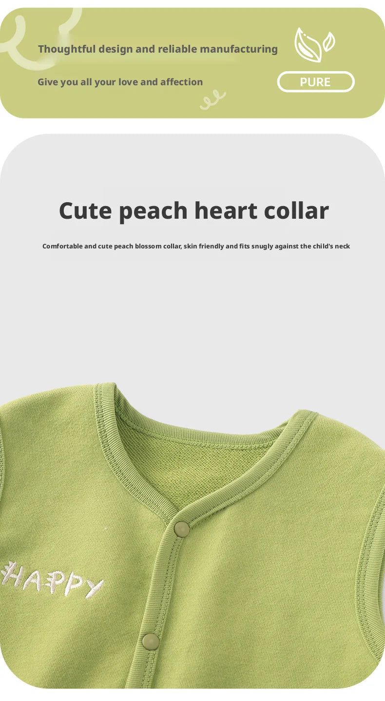 Warm Baby Vest for Boys and Girls | Cozy Autumn-Winter Layering